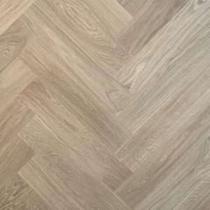 Eiken visgraat parket tapis, select (noestarm), 90 mm breed