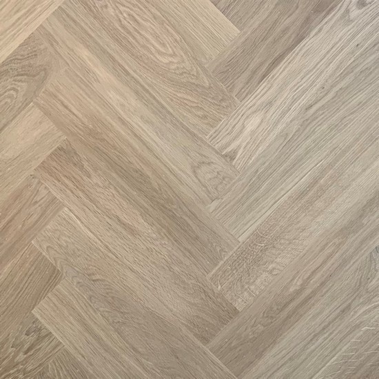 Eiken visgraat parket tapis, select (noestarm), 90 mm breed