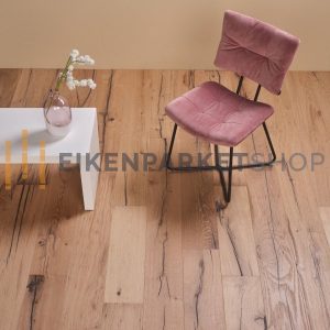 Eiken Rustiek, 190 mm breed, Grof Geborsteld, onbehandeld